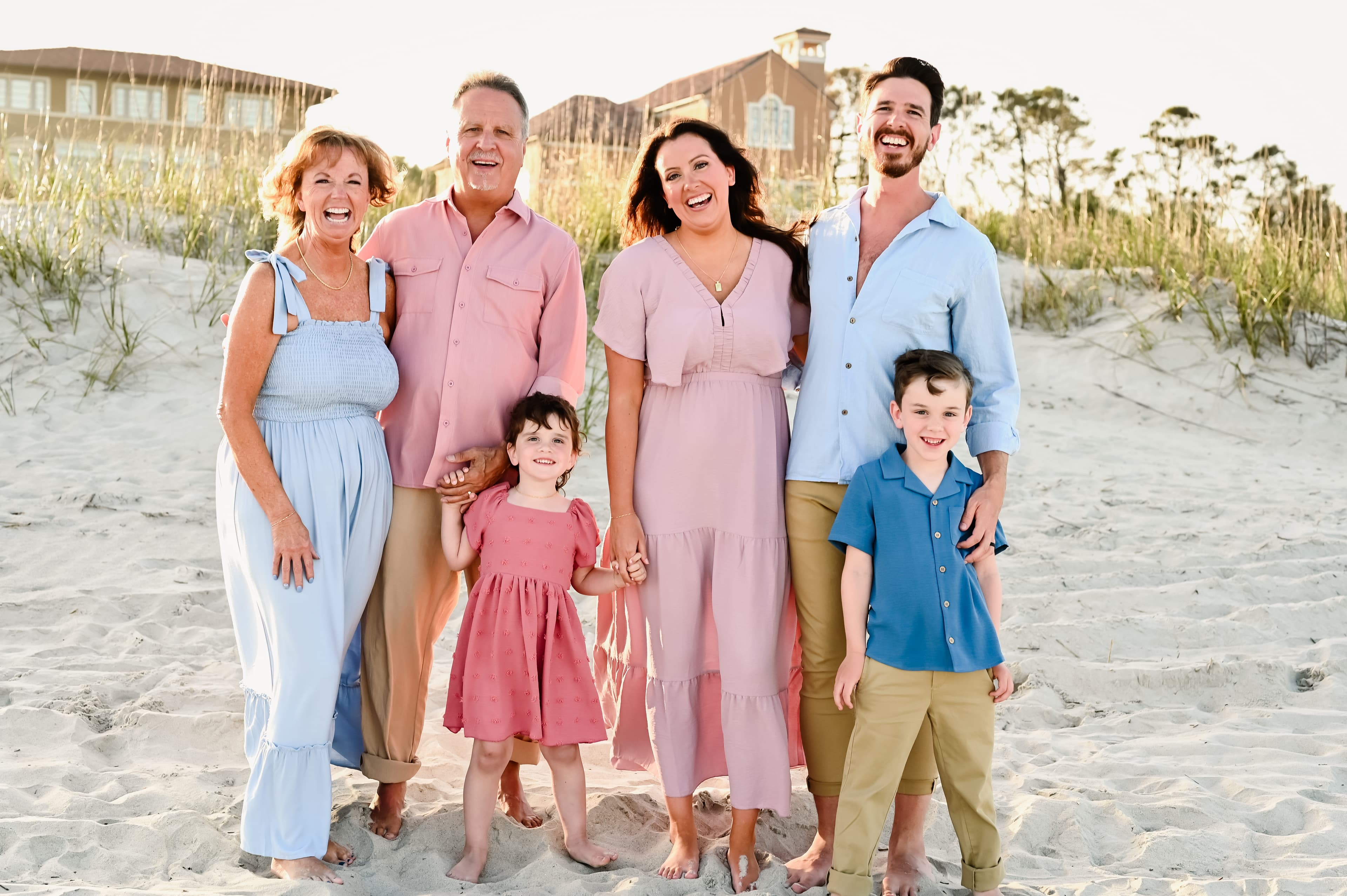 Clay King family group photo
